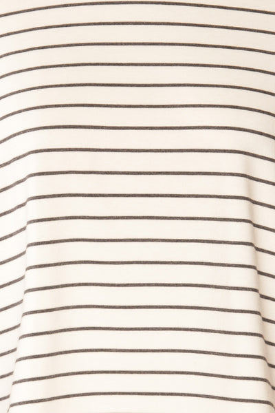 Set Capareac White Striped Pyjama Set | La petite garçonne fabric