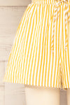 Set Ciney Yellow Stripped Shorts & 3/4 sleeves Shirt | La petite garçonne bottom