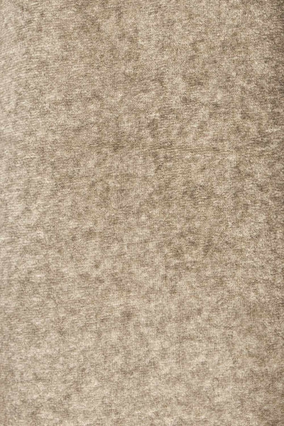 Set Diez Grey Textured Dress & Cardigan | La petite garçonne fabric