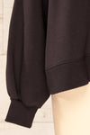 Set Luqa Black Sweater & Joggers Set | La petite garçonne sleeve