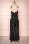 Sharbel Onyx | Black Satin Slip Dress