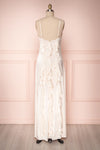 Sharbel Opal | Cream Satin Slip Dress