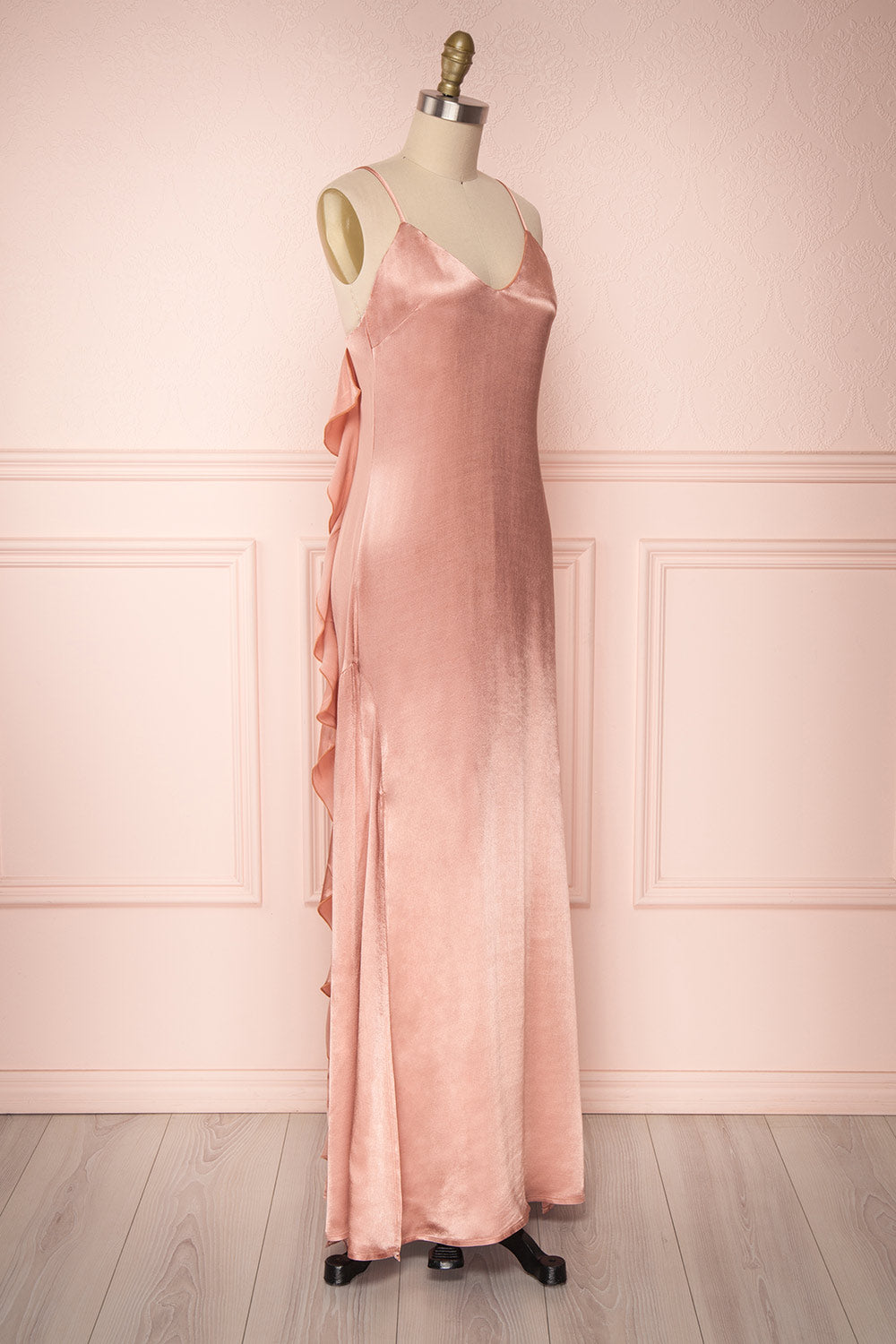 Sharbel Quartz | Robe de Satin Rose