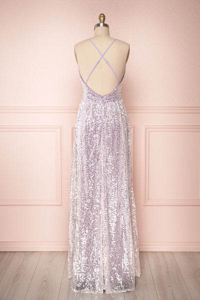 Shayana Lilas | Lilac Sequin Gown