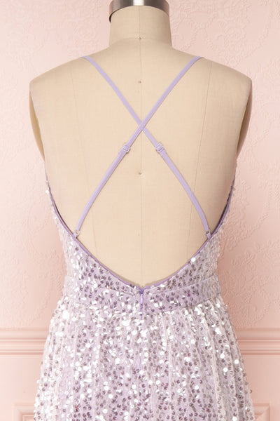 Shayana Lilas | Lilac Sequin Gown