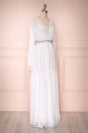 Shobara | White Chiffon Dress