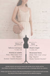 Sibiu Ivory Midi Dress w/ Thin Straps | La petite garçonne template