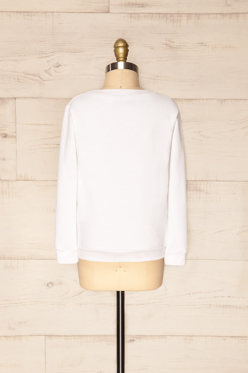 Sintra White Mini Kids White Sweater | La Petite Garçonne