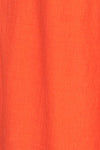 Skogar Coral Wide Leg Jumpsuit w/ Belt | La petite garçonne fabric