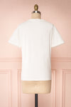 Sonnewalde White T-Shirt w/ Cat | Boutique 1861 back view