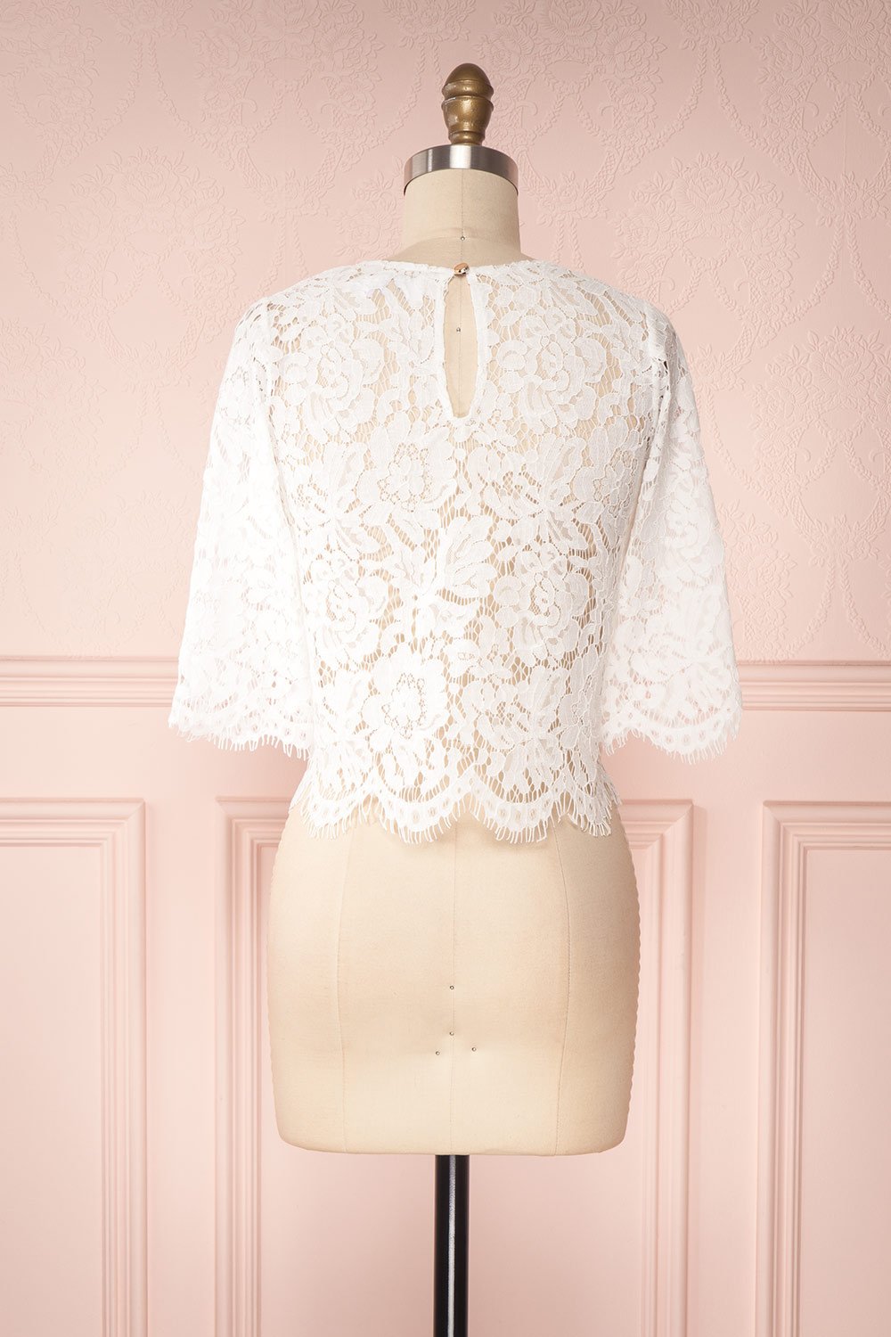Bridal Lace Crop Top. off the Shoulder Lace Top for Wedding. White Lace  Cropped Top. -  Canada