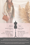 Ailleurs Colourful Soft Knitted Scarf | La petite garçonne template