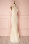 Tamia Sable | Ivory Maxi Lace Dress