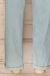 Tarnovo Light Blue Ruffled Waist Pants | La Petite Garçonne