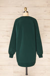 Tarnow Green Long Sweatshirt with Pockets | La petite garçonne back view