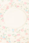 Teacup Candle Rice Flower | La petite garçonne saucer close-up
