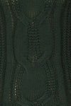 Temerin Pine Green Knit Sweater | Tricot | La Petite Garçonne fabric detail