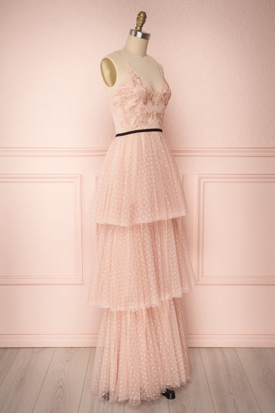Tenya Rose | Pink Layered Dress