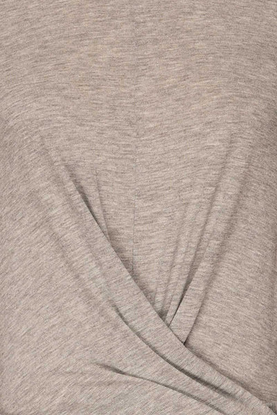 Teplice Grey Sweater | Chandail Gris fabric | La petite garçonne