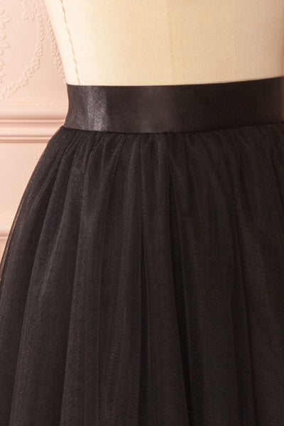 Thayri Nuit Black Tulle Skirt | Boutique 1861 side