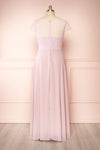 Theola Mauve Purple Embroidered Maxi Prom Dress | Boutique 1861 back view