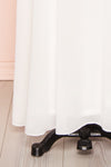 Timothea Ivory Bridal Maxi Dress w/ Lace Top | Boudoir 1861 bottom