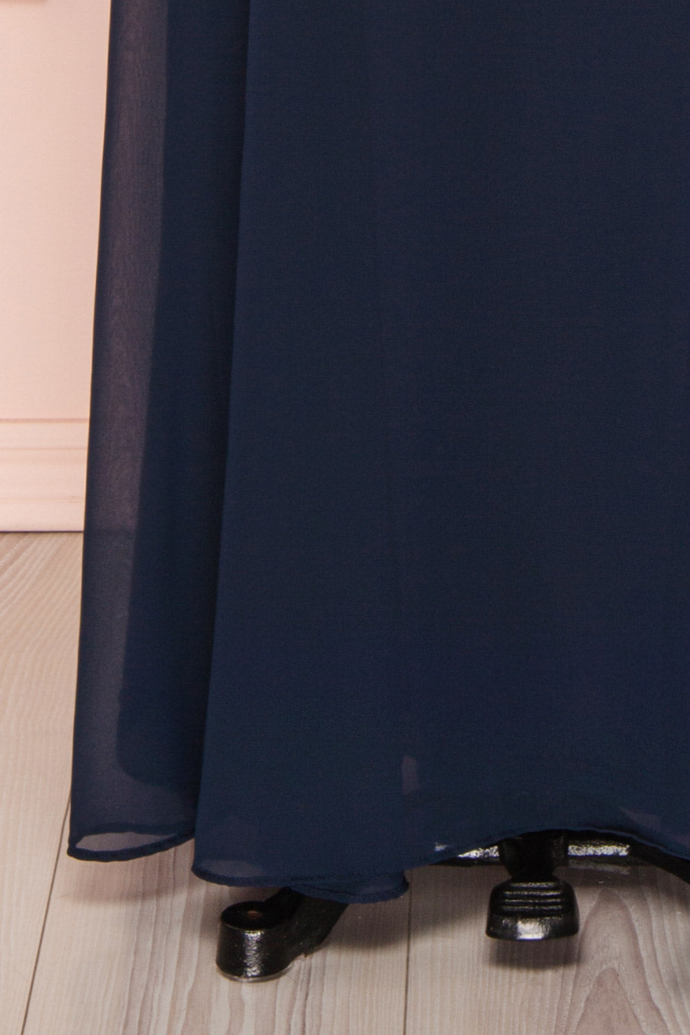 Timothea Navy Blue Maxi Dress w/ Lace Top | Boutique 1861 bottom 