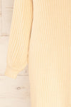 Titel Beige Long Sleeve Knitted Maxi Dress | La petite garçonne sleeve