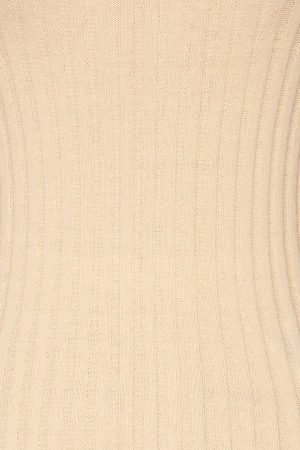 Tomsk Cream Turtleneck Top | Haut | La Petite Garçonne fabric detail 