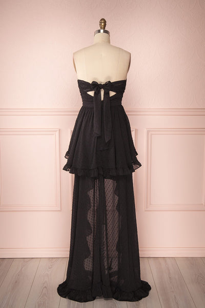 Trym Secret | Black High-Low Dress
