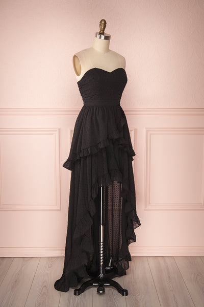 Trym Secret | Black High-Low Dress