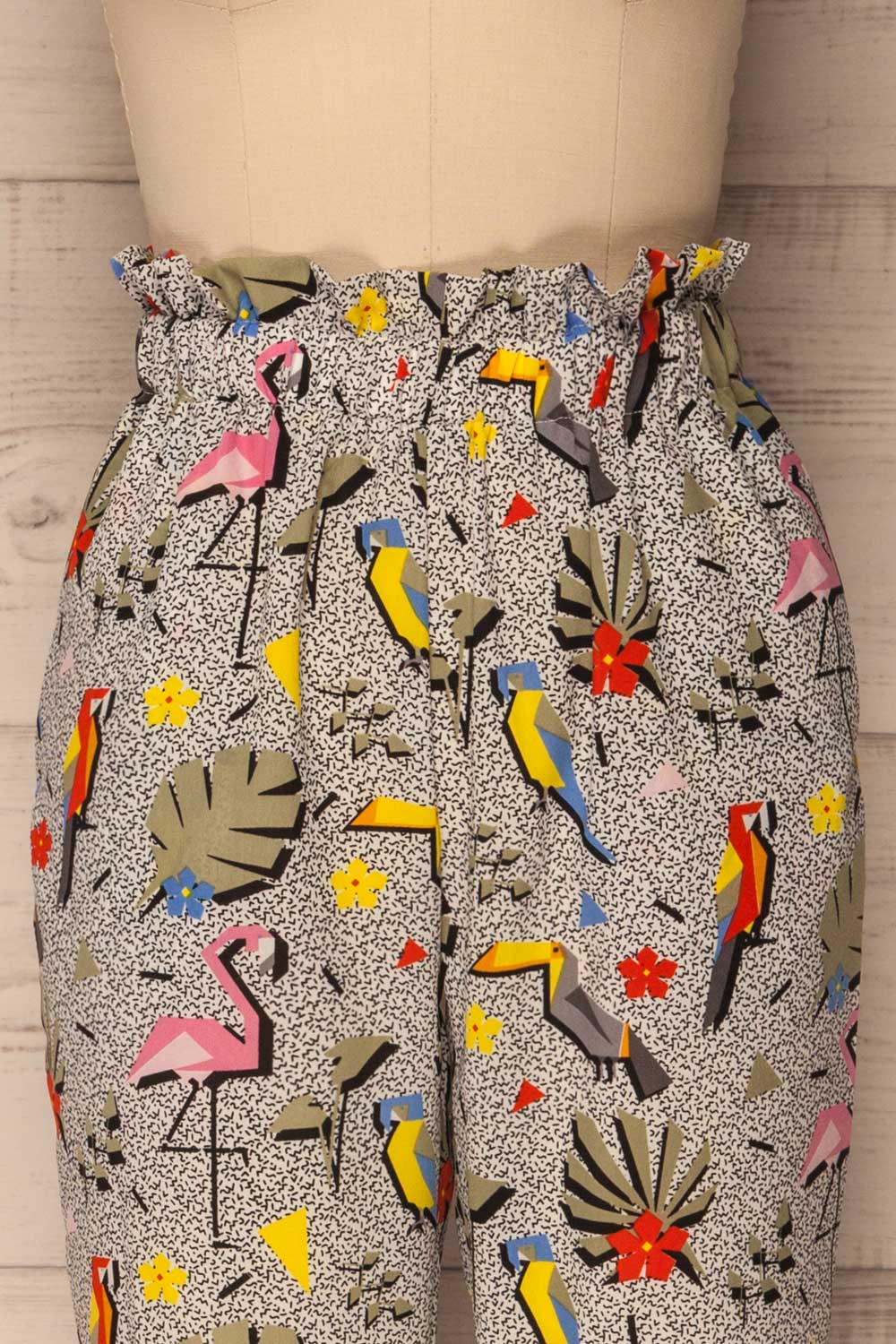 Tuizelo Colourful High Waisted Pants | La Petite Garçonne 3