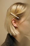 Ubertas | Gold Hair Pin With Pearls