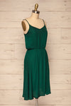 Udine Emerald Green Dress | Robe Verte side view | La Petite Garçonne