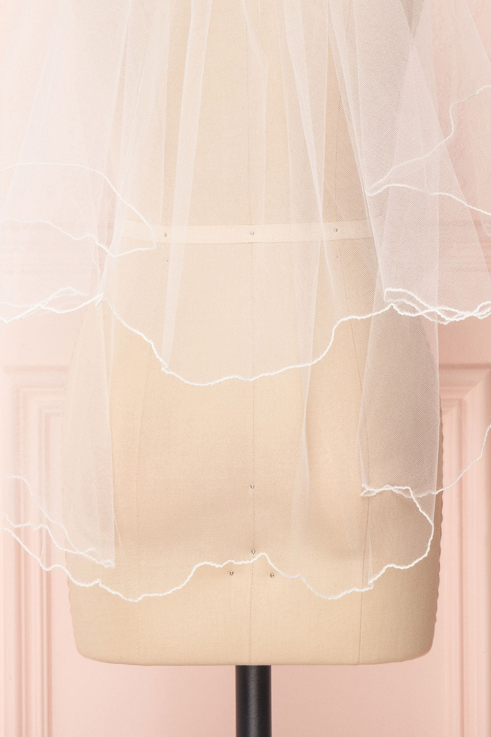 Univocus White Embroidered Wedding Veil | Boudoir 1861