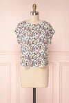 Vaipua Colourful Floral Short Sleeved T-Shirt | Boutique 1861