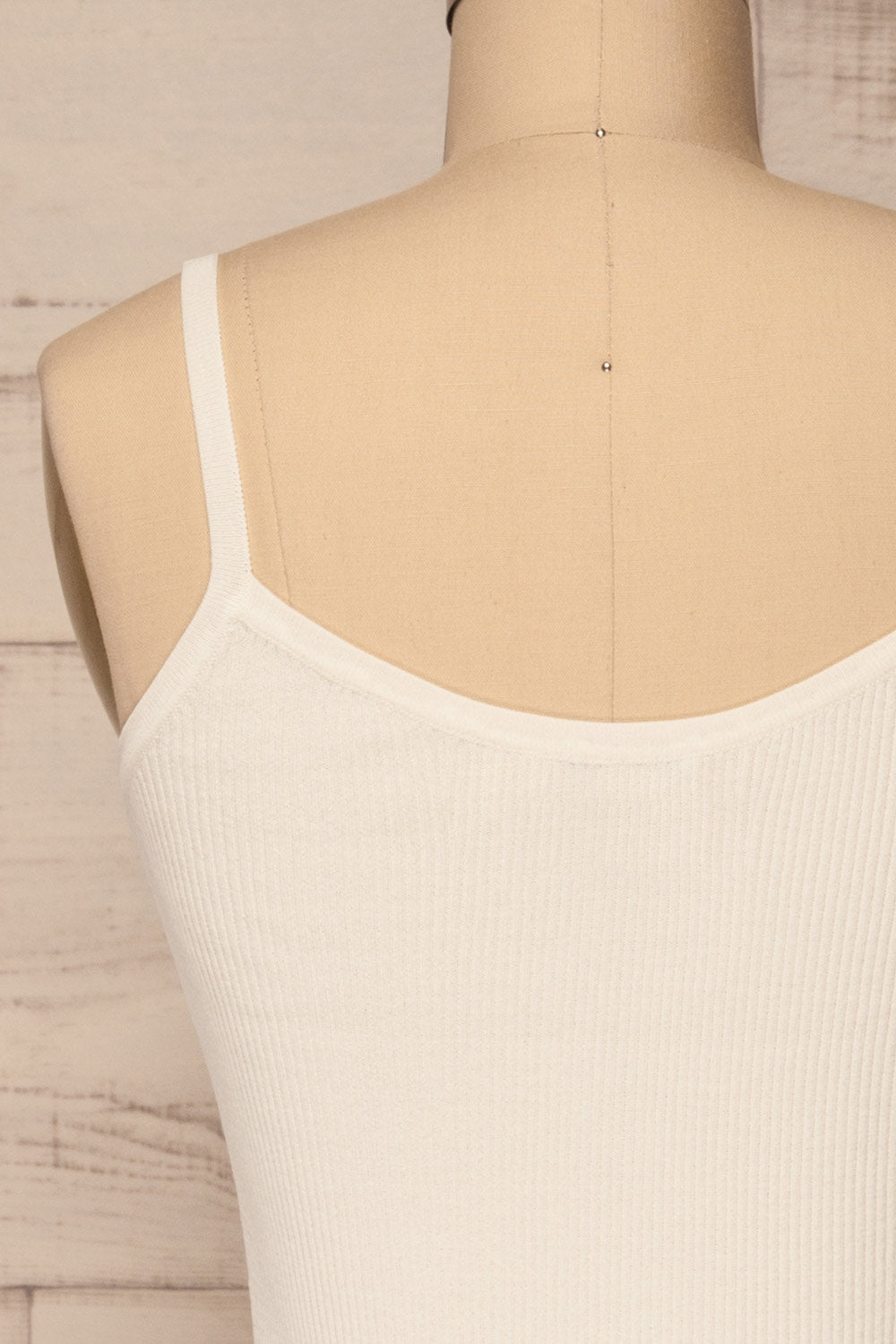 Valezan White | Ribbed Cami