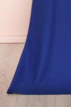 Vallata Bleuet Royal Blue Maxi Dress | La petite garçonne bottom