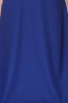 Vallata Bleuet Royal Blue Maxi Dress | La petite garçonne fabric
