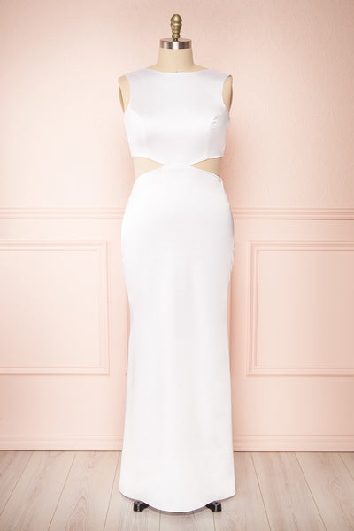 Vallata Ivory Mermaid Gown | Boutique 1861 front plus size