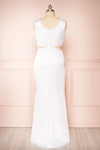 Vallata Ivory Mermaid Gown | Boutique 1861 back plus size