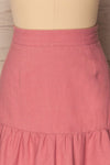 Vanves Pétale Pink Ruffled A-Line Skirt | La Petite Garçonne 7