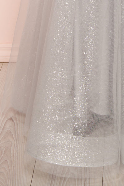 Vatrouchka Grey Tulle & Crystal Gown | Robe skirt| Boutique 1861