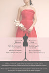 Venosa Red Strapless Maxi Dress | La petite garçonne template