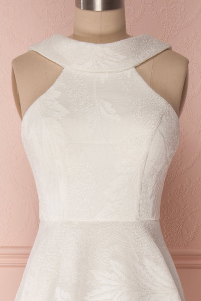 Verbera | White Embroidered Dress