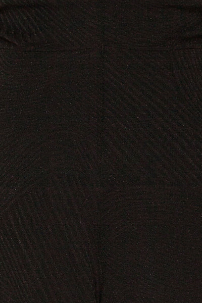 Viatrix Black Jumpsuit | Combinaison | La Petite Garçonne fabric detail