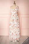 Vibrissa White Floral Lace Maxi Dress | Boutique 1861