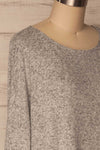 Wail Stone Gray Soft Knit Sweater Top | La Petite Garçonne 4