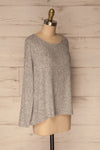 Wail Stone Gray Soft Knit Sweater Top | La Petite Garçonne 3