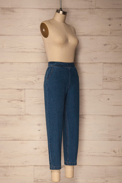 Wallers Blue Jean High Waisted Cropped Pants | La Petite Garçonne 3
